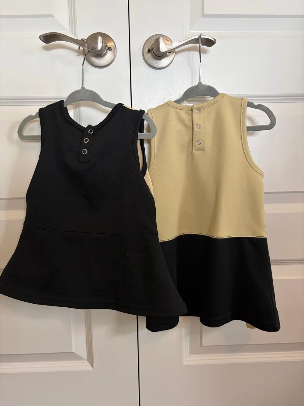 New Orleans Saints Toddler Girls Cheer Dress - Black & Gold